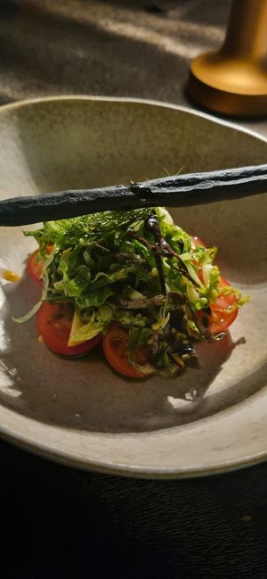 Heirloom tomatoes at O Bar and Dining in Sydney