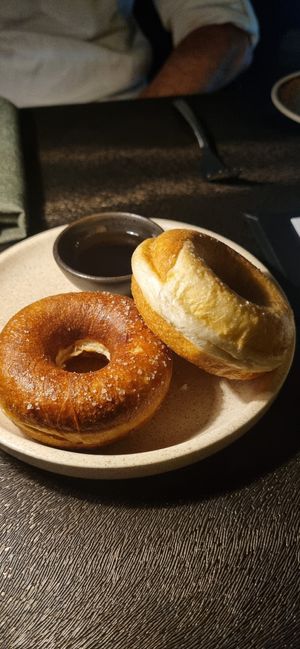Potato and rosemary bread at O Bar and Dining in Sydney