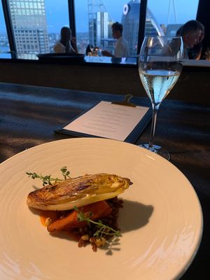 Bitter endive at O Bar and Dining in Sydney