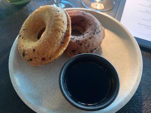 Was expecting traditional good crusty bread... at O Bar and Dining in Sydney