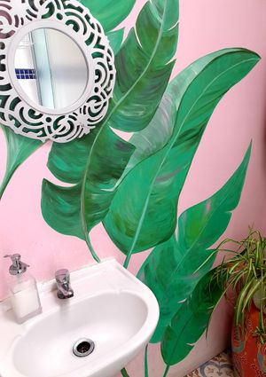 Bathroom at Adhana in Santiago