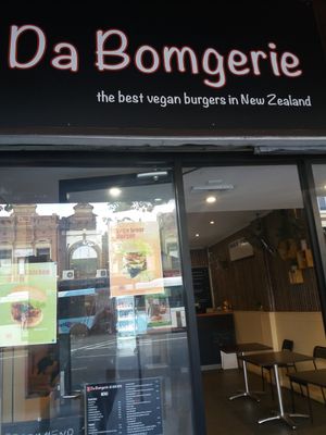 Entrance at Da Bomgerie Burger in Sydney