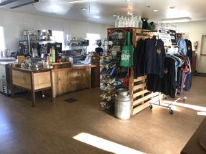 Food Shed Cafe upstairs at Great Basin Community Food Co-op in Reno