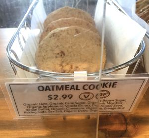 Vegan Oatmeal Cookie at Great Basin Community Food Co-op in Reno