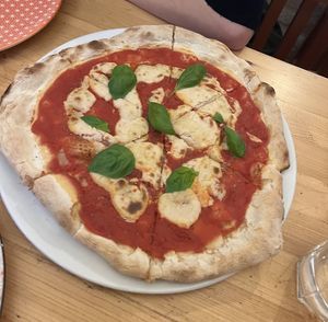 Pizza Magherita  at Pizza Punk in Brno