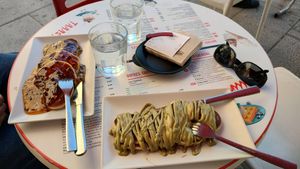 Pancakes with Topper 100% vegan at Vacanze Romane in Santander