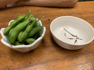 Edamame at Flowers - Tachibana in Hiroshima