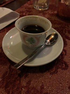 Traditional coffee  at Bekaa House in Fribourg