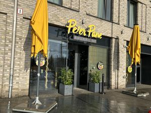 The restaurant is located next to a few hotels, and 2 minutes away from the main stationn  at Peter Pane - Invalidenstr in Berlin