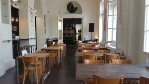 Interior at Ancienne Gare in Fribourg
