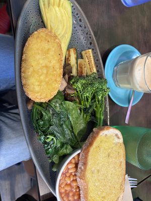 Vegan big brekkie  at Scrumptious on Summer in Orange