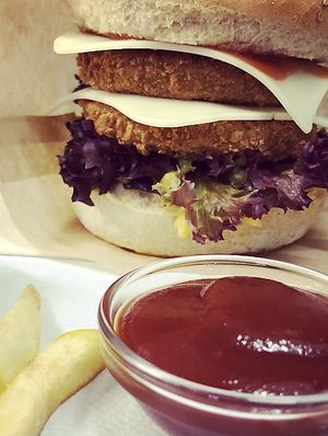 Doble Cheese Burger  at Vegacos in Castellon De La Plana