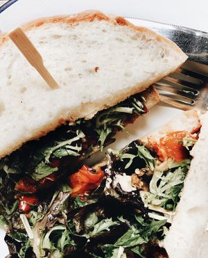 Aubergine Sandwich at Sarnies in Central Singapore