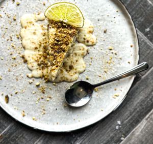 Vegan Coconut Lime Pie  at Hook & Lime in Omaha