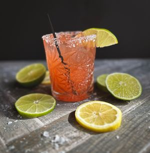 All of our Margaritas are vegan! Made with fresh juices, juiced in house every day, 100% agave tequila and house made syrups and infusions!  at Hook & Lime in Omaha