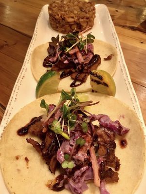 BBQ Seitan Tacos at Hook & Lime in Omaha