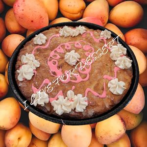 Giant Peach Cookie at I Live For Dessert in Livermore