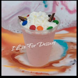 @ilivefordessert  strawberry smoothies are more than just a drink- they are a sip of happiness! Dairy Free Options. at I Live For Dessert in Livermore