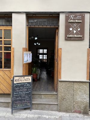 Entryway  at Cafe de Nucallacta in Cuenca