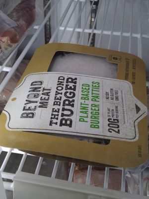 There were 4 packs of burgers, but I bought 3... at Quilcene Village Store in Quilcene