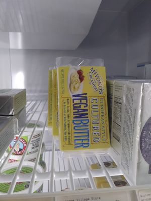 Miyoko's butter, I bought some here last month and it is awesome! at Quilcene Village Store in Quilcene