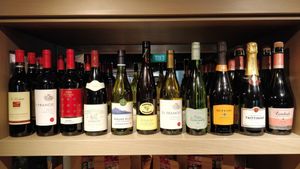 Wines at Wild Honey - Mandarin Gallery in Central Singapore