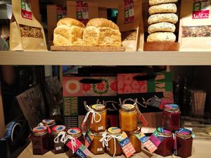 Raspberry jam at Wild Honey - Mandarin Gallery in Central Singapore