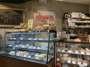 Vegan and non vegan baked goods at Takagiya in Tokyo