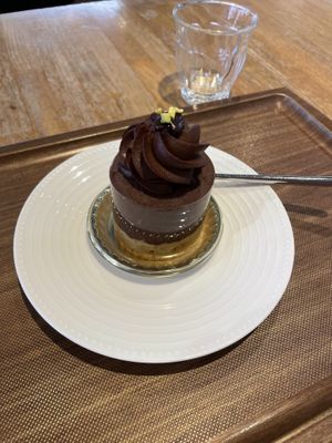 Chocolate cake  at Takagiya in Tokyo