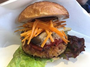 Vege Burger at Takagiya in Tokyo