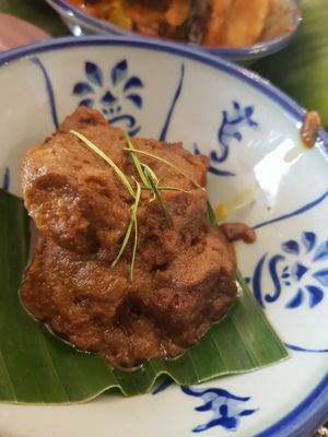 Mutton rendang at The Peranakan in Central Singapore