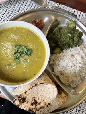   at Govindas Hare Krishna in Valparaiso