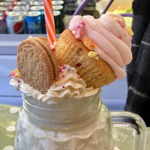 Vegan Freak Shake at Skarlett's Cafe in Battle