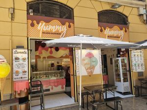 Yummy at Yummy Helados in Malaga