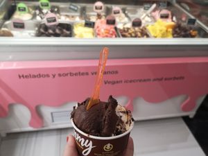 So many flavors to choose 😍 at Yummy Helados in Malaga