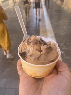 Kinder bueno  at Yummy Helados in Malaga