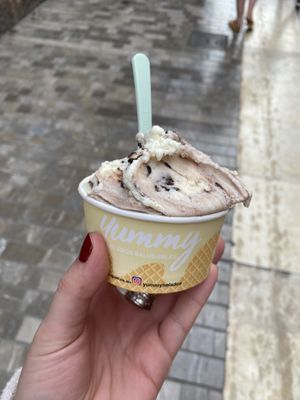 Cookies and Cream Ice Cream  at Yummy Helados in Malaga