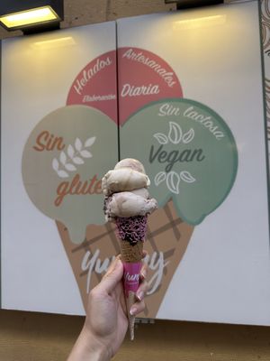   at Yummy Helados in Malaga