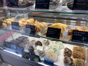 All empanadas are vegan and gluten free  at Yummy Helados in Malaga