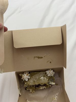 Pistachio tarta  at Yummy Helados in Malaga
