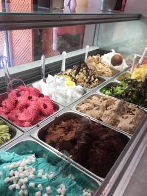 Alls vegans ice cream  at Yummy Helados in Malaga