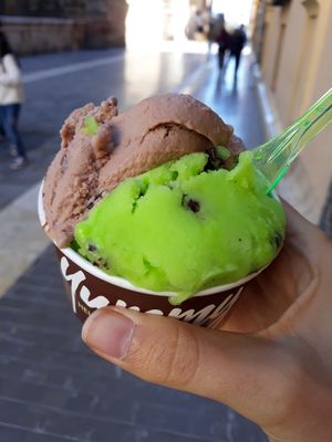 Rocher and after eight at Yummy Helados in Malaga