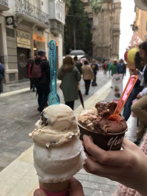Amazing vegan ice cream!  at Yummy Helados in Malaga