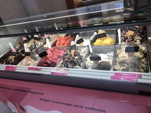 vegan options  at Yummy Helados in Malaga