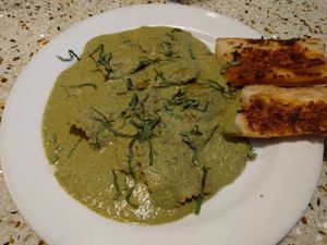 pesto ravioli at Herbivore - Berkeley in Berkeley