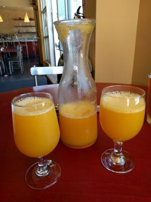 mimosas at Herbivore - Berkeley in Berkeley