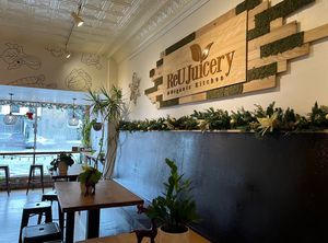 ReU Juicery in Troy - inside #Veganuary at ReU Juicery & Organic Kitchen in Troy