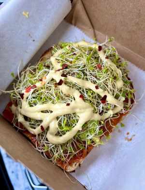 Avocado Toastie #Veganuary at ReU Juicery & Organic Kitchen in Troy