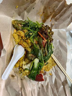 $9.40 for this!  at Tanaka Vegetarian 田中素食 - Choa Chu Kang in West Singapore