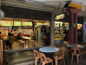 stall is in coffee shop at Tanaka Vegetarian 田中素食 - Choa Chu Kang in West Singapore
